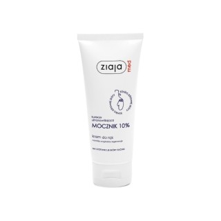 Ziaja Med Ultra-moisturizing treatment with 10% urea Hand cream for dry skin dysfunctions 100 ml