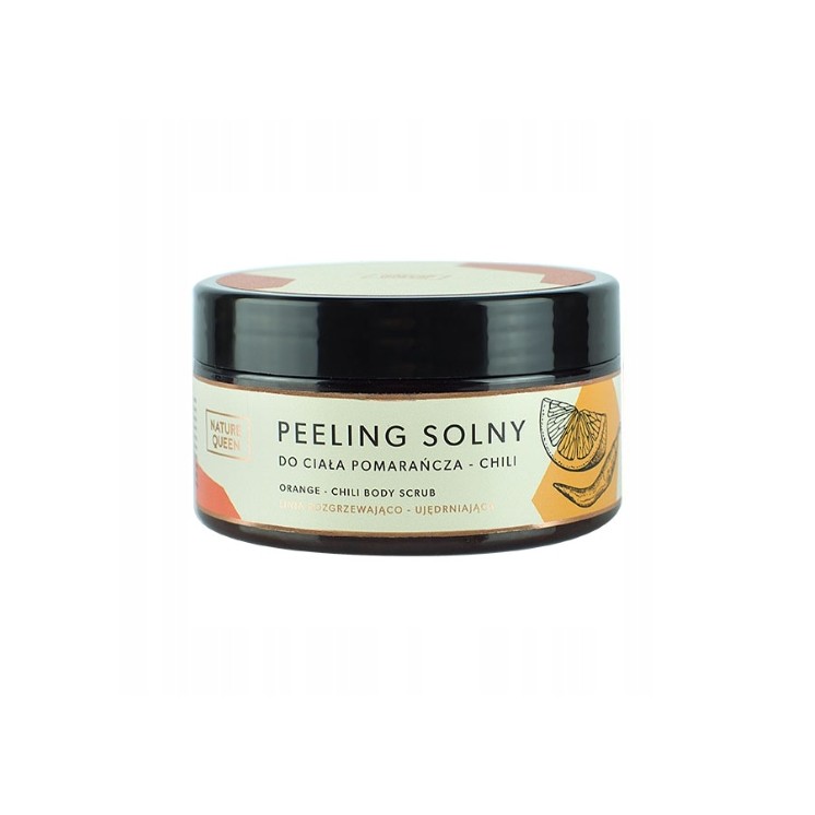 Nature Queen Orange-Chilli Salt Body Peeling 250g