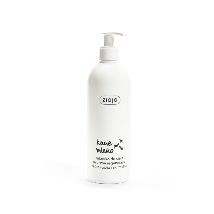 Ziaja Kozie Mleko Mleczko do ciała mleczna regeneracja 400 ml