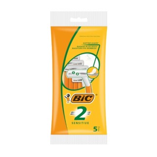 BIC 2 Sensitive Razors 5 pieces