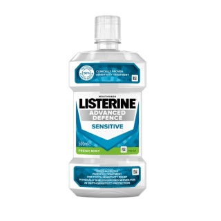 Ополіскувач для ротової порожнини Listerine Advanced Defense Sensitive 500 мл