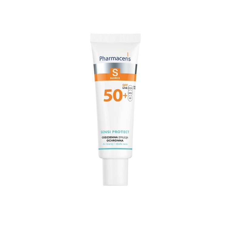 Захисний лосьйон для обличчя Pharmaceris S Sensi Protect Daily SPF50 + 50 мл