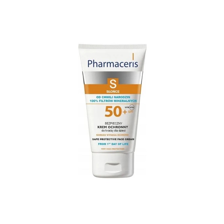 Pharmaceris S Safe Sun Protection Cream for Children from Birth SPF50 + 50ml
