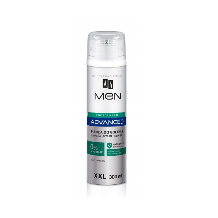 AA Men Advanced Moisturizing and Protective Shaving Foam 300 ml
