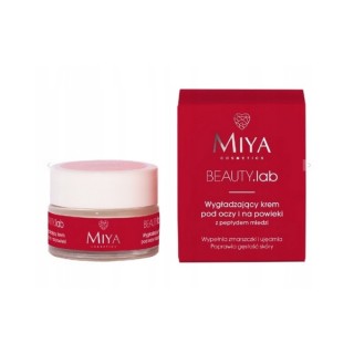Miya Cosmetics BEAUTY .lab smoothing Eye and eyelid cream with copper peptide 15 ml