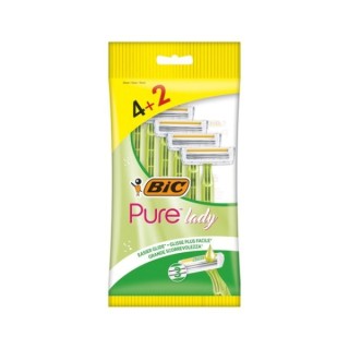 Бритви BIC Pure Lady, 6 штук