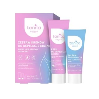 Tanita Vegan Крем для депіляції зони бікіні 50 мл + Бальзам після депіляції 30 мл