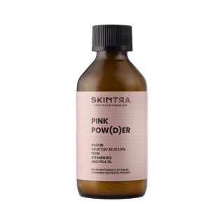 SkinTra Pink Powder багатофункціональна очищувальна та ферментативна пудра на основі глини 40 г