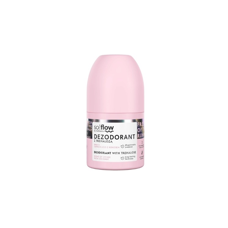 So!flow Trehalose Deodorant Lychee with Coconut 50 ml