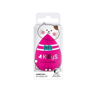 Спонж для макіяжу KillyS 3D, Ultra Soft ефектом Dora , 1 шт.