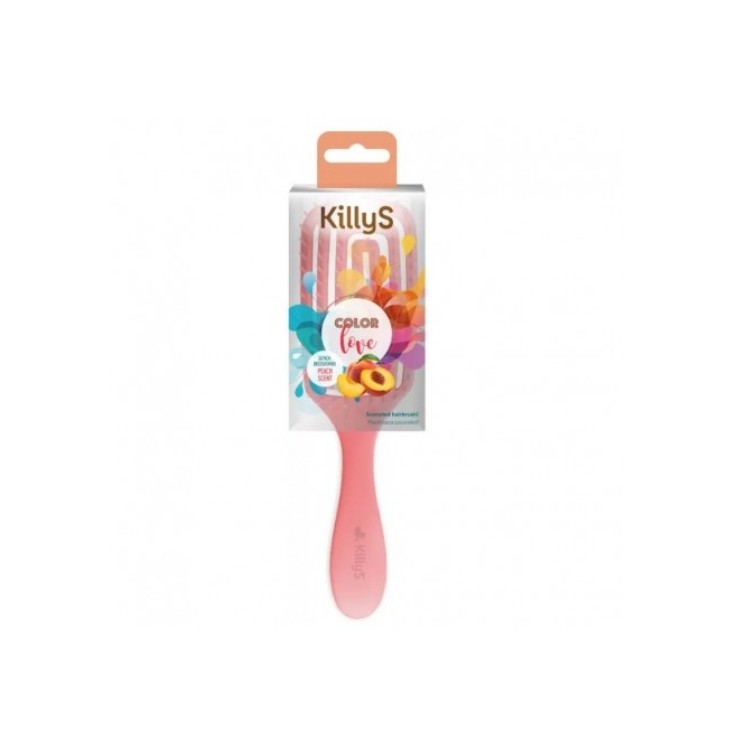 KillyS Color Love Peach Hairbrush 1 pc