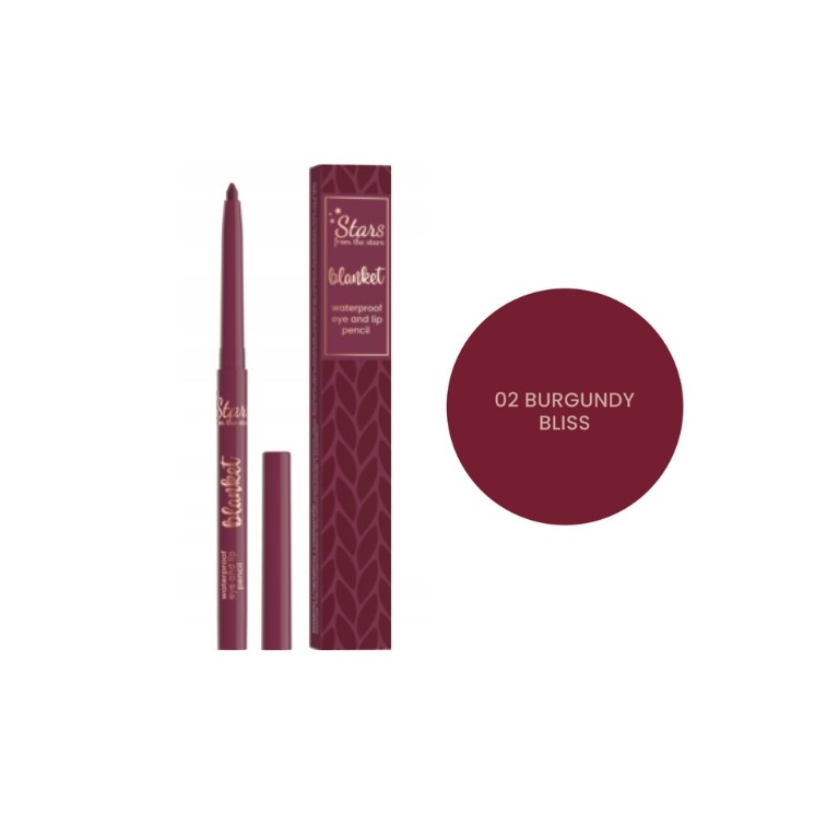 Stars from the stars Blanket long-lasting Eye and Lip Liner /02/ Burgundy Bliss 0.3 g