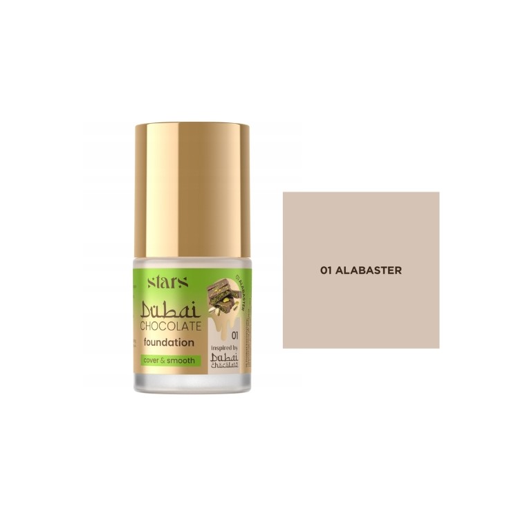 Stars from the stars Dubai Chocolate Foundation Face foundation /01/ Alabaster 25 g