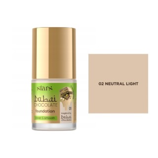 Stars from the stars Dubai Chocolate Foundation Face foundation /02/ Neutral Light 25 g