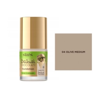 Stars from the stars Dubai Chocolate Foundation Face foundation /04/ Olive Medium 25 g