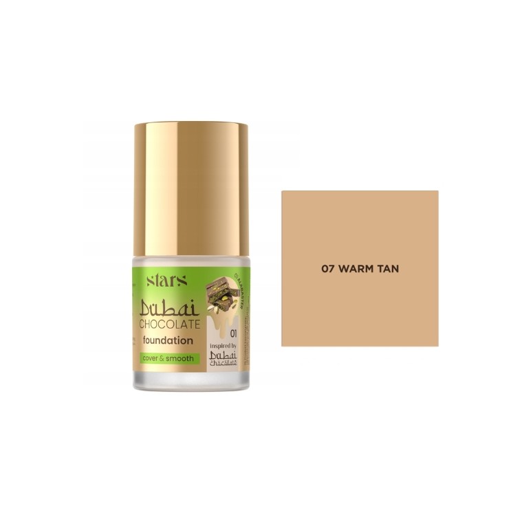 Тональний крем Stars from the stars Dubai Chocolate Foundation /07/ Warm Tan 25 г