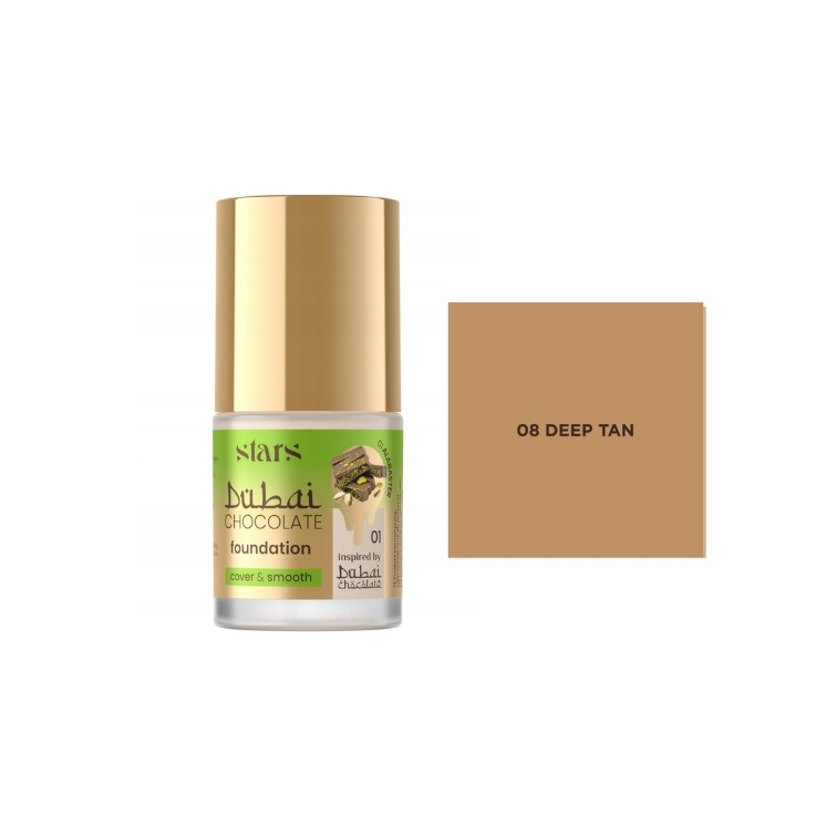 Stars from the stars Dubai Chocolate Foundation Face foundation /08/ Deep Tan 25 g