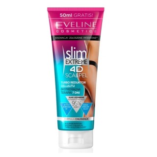 Eveline 4D Slim Extreme Scalpel Turbo Reduktor Cellulitu 250 ml Eveline 4D Slim Extreme Scalpel Turbo Reduktor Cellulitu 250 ml