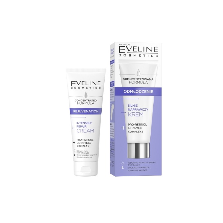 Крем для обличчя Eveline Concentrated Formula Rejuvenation для сильного відновлення 50 мл