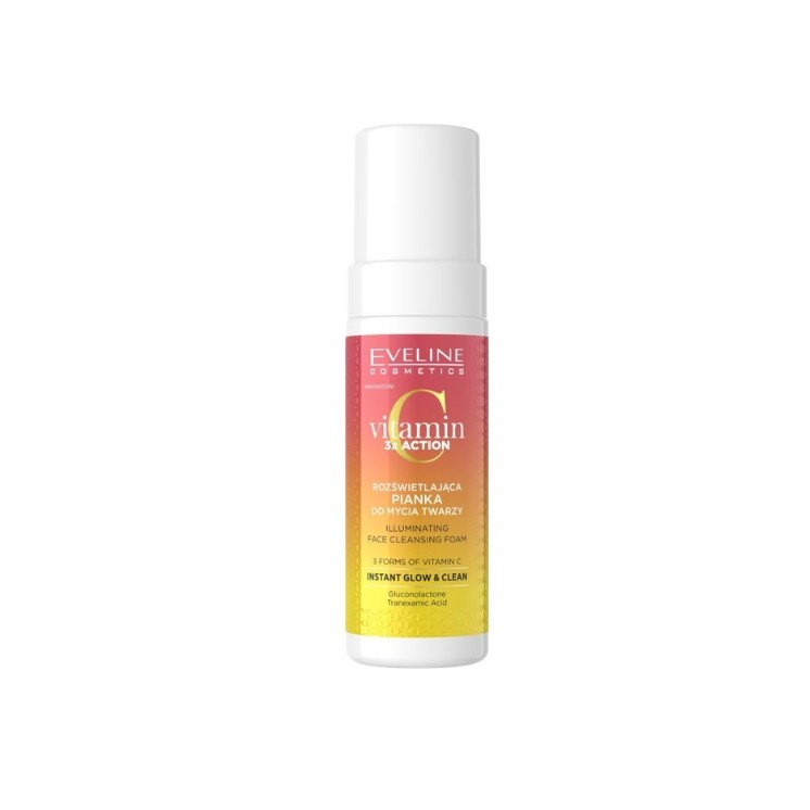 Eveline Vitamin C 3x Action Brightening Facial Cleansing Foam 150 ml