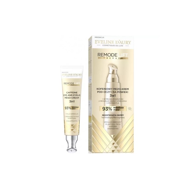 Eveline D'Aury Remodelift Therapy Caffeine Meso-Eye and Eyelid Cream 15 ml