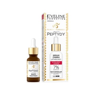 Eveline Elixir of Youth – lifting serum 18 ml with multipeptides, spilanthol and 7% hyaluronic acid complex smoothes wrinkles, f