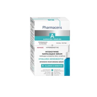 Інтенсивно зволожуюча сироватка для обличчя Pharmaceris A Hyaluro-Sensibiotic 30 мл