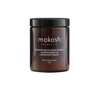 Mokosh Odżywka/Maska do włosów niskoporowatych, cienkich i pozbawionych objętości Figa 180 ml