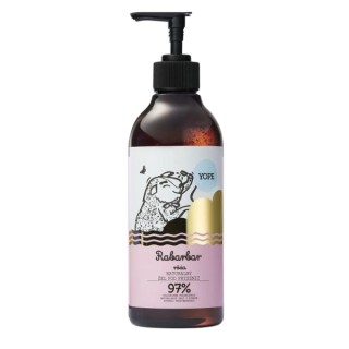 YOPE Natural Rhubarb and Rose Shower Gel 400 ml
