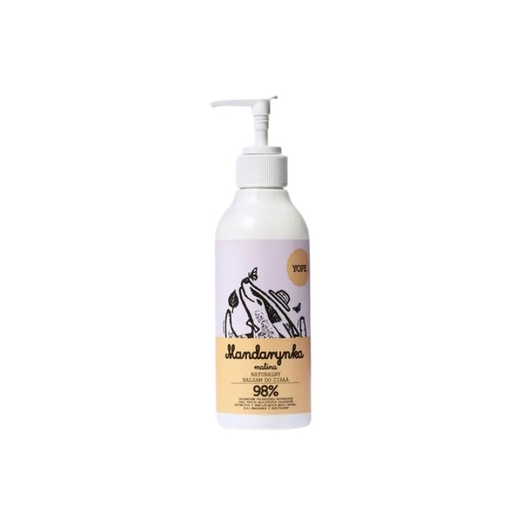 YOPE naturalny Balsam do ciała Mandarynka i Malina 300 ml