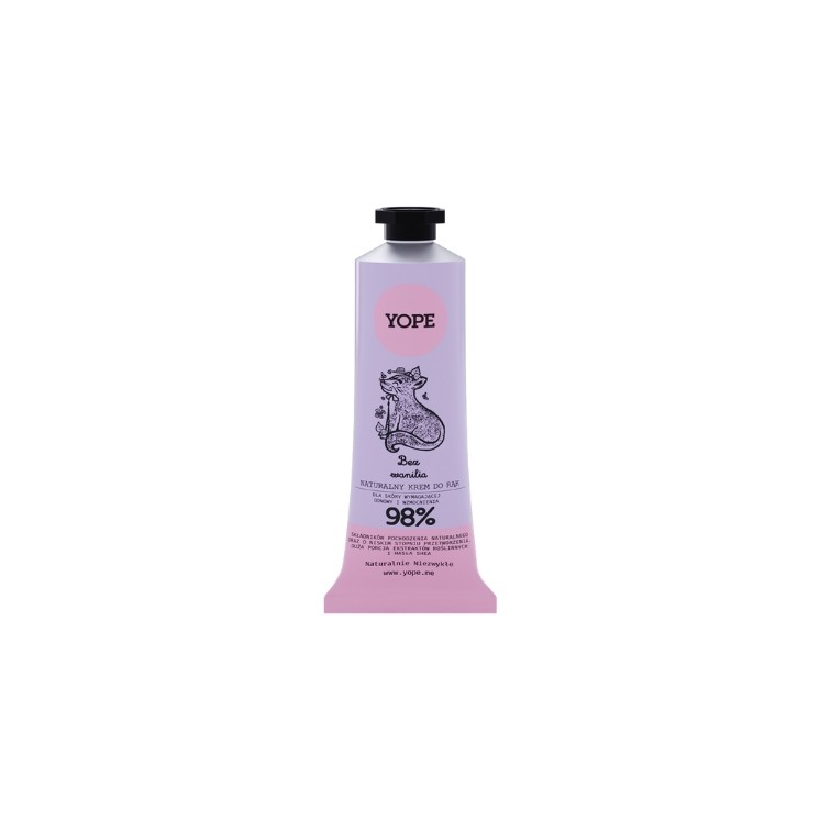 YOPE naturalny Krem do rąk Bez i Wanilia 50 ml