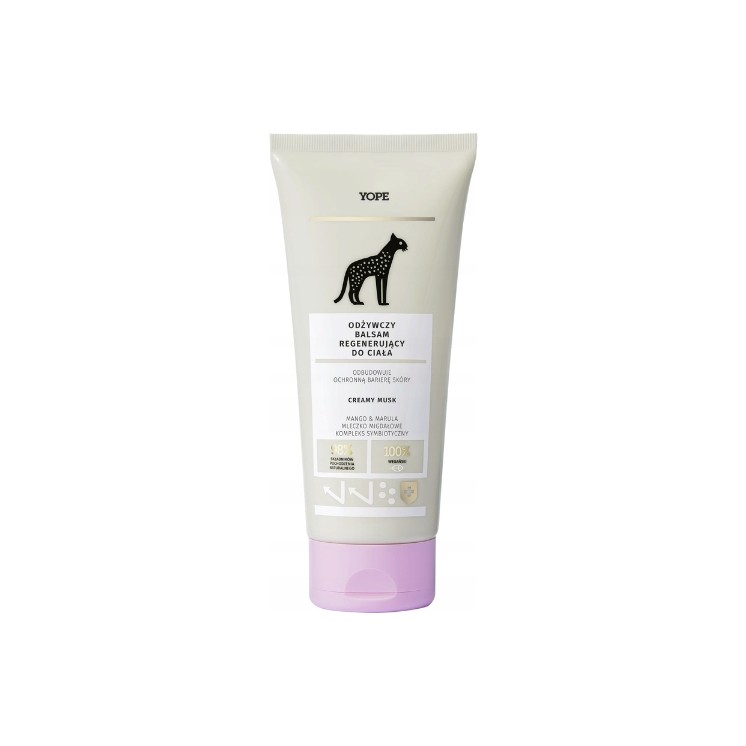YOPE odżywczy Balsam regenerujący do ciała Creamy Musk 200 ml