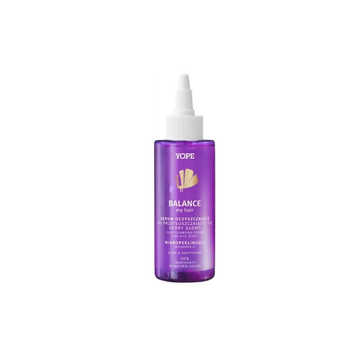 YOPE Balance My Hair oczyszczające Serum do skóry głowy 150 ml