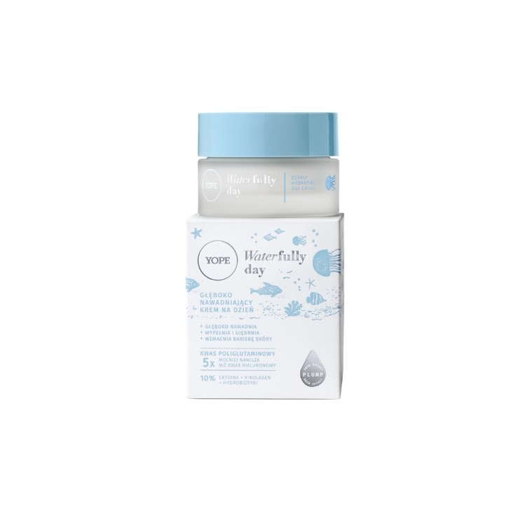 YOPE Waterfully głęboko nawadniający Krem do twarzy na dzień 50 ml