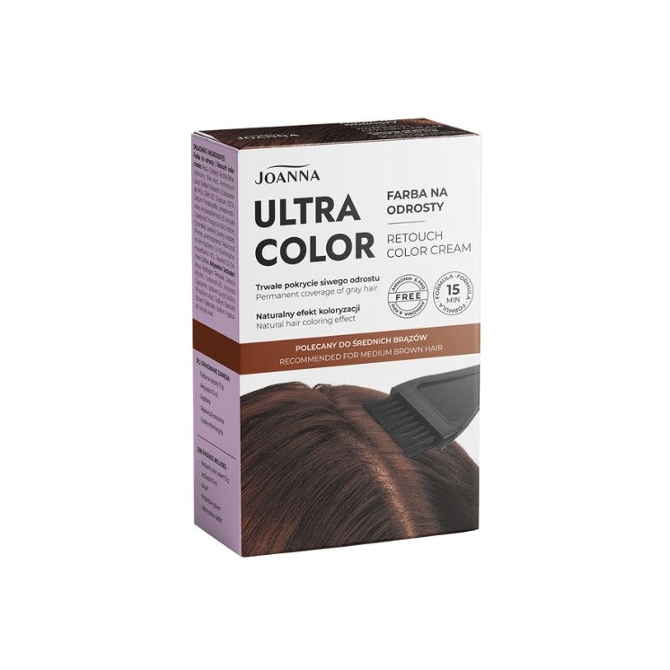 Фарба для коренів Joanna Ultra Color для середньо-коричневого волосся 1 шт.