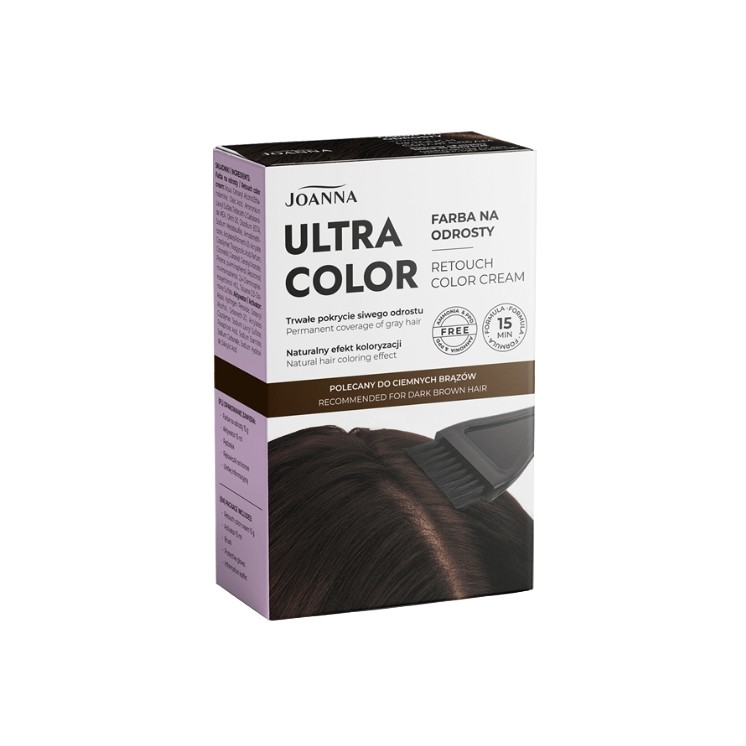 Фарба для коренів Joanna Ultra Color для темно-коричневого волосся 1 шт.