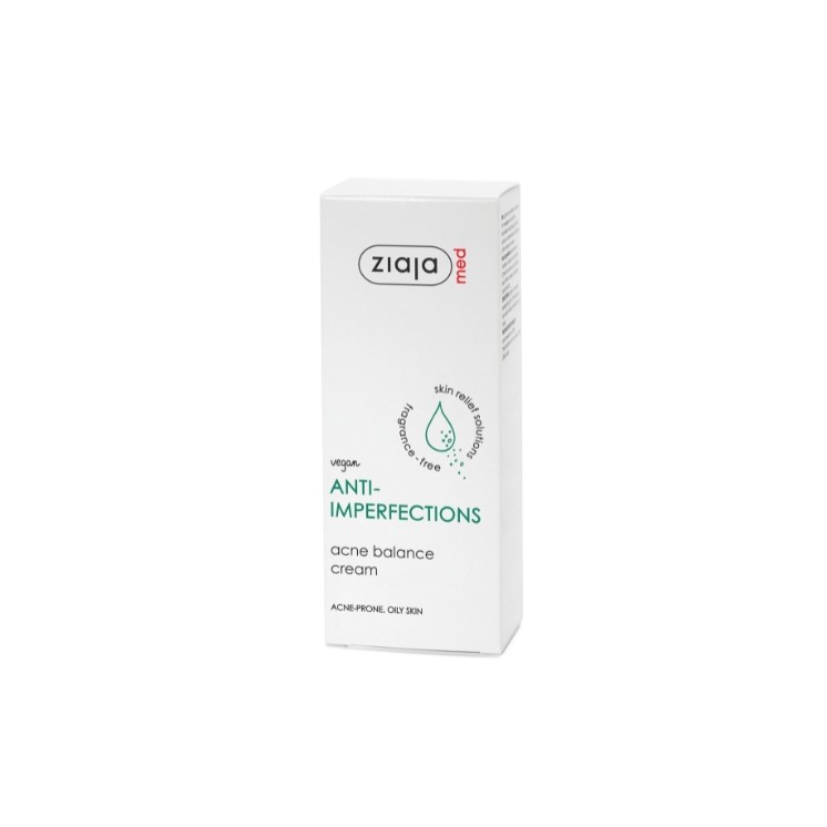 Ziaja Med Cleansing Treatment Face Cream Reducing Imperfections 50 ml