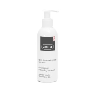 Ziaja Med Lipid Treatment Cleansing Face Wash Gel for Atopic/Allergic Skin 200 ml
