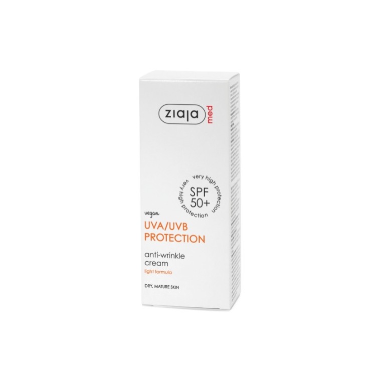 Ziaja Med Protective Treatment Anti-wrinkle face cream for dry skin SPF50 + 50 ml