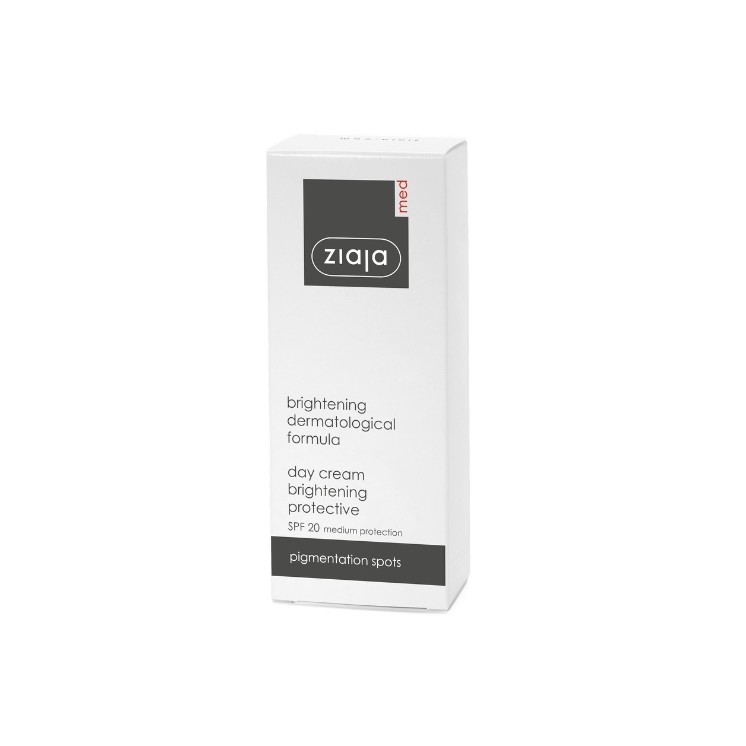 Денний крем для обличчя Ziaja Med Whitening Treatment SPF20 50 мл