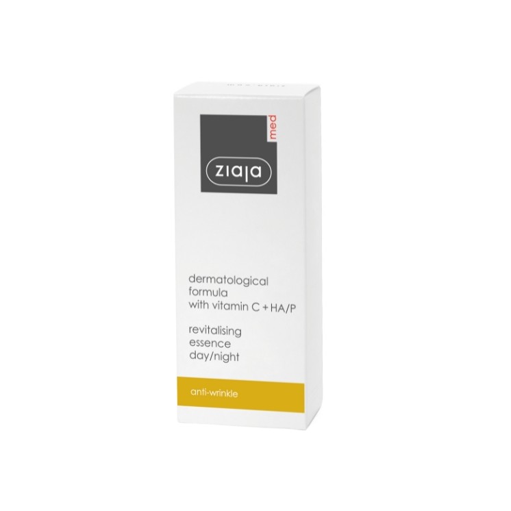 Ziaja Med Vitamin C + HA/P Treatment Revitalizing Facial Essence for Day and Night 30 ml