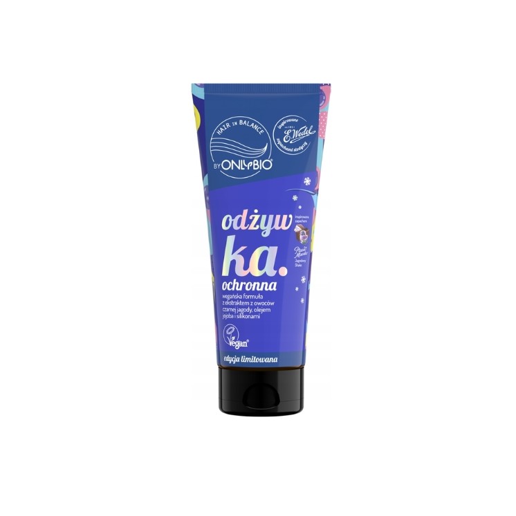 OnlyBio Hair in Balance x Wedel Protective Hair Conditioner Ptasie Mleczko Berry Shake 200 мл