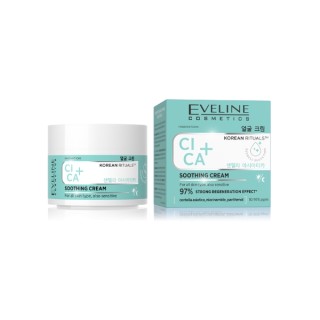 Крем для обличчя Eveline Korean Rituals Cica + Soothing Face Cream 50 мл