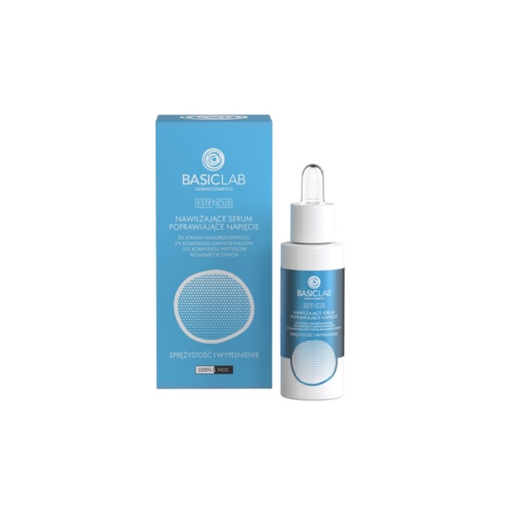 BasicLab Esteticus Moisturizing Firming Face Serum 30 ml