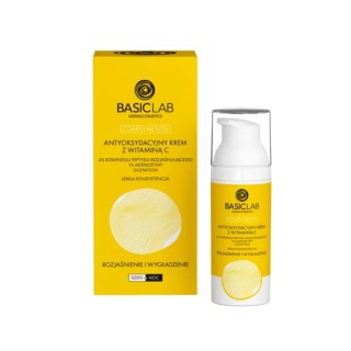 BasicLab Complementis Antioxidant Face Cream with Vitamin C, light consistency, 50 ml
