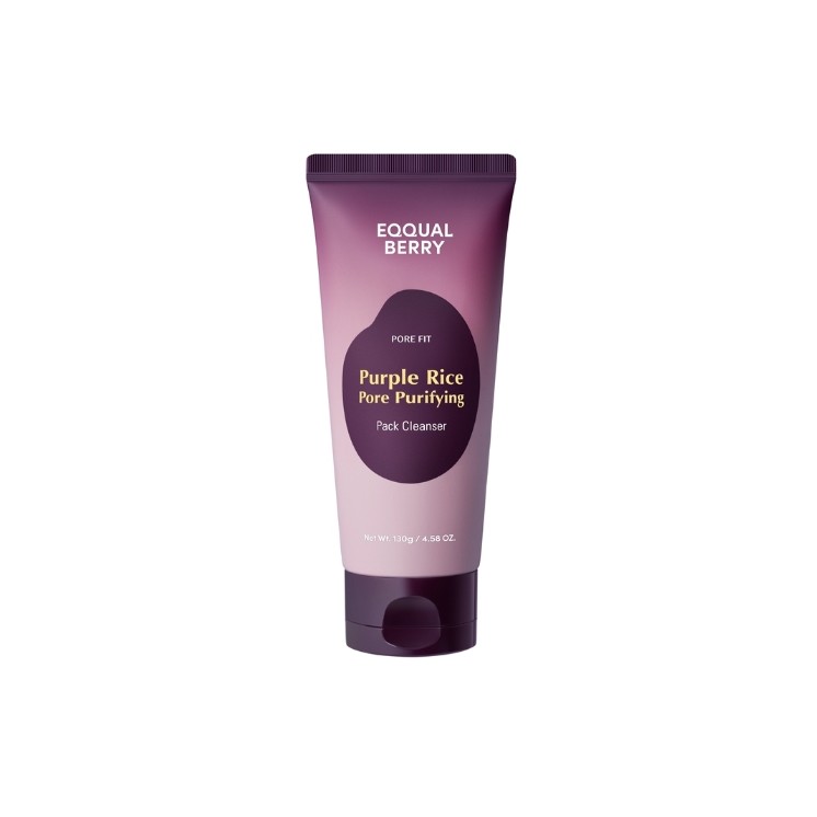 Eqqualberry Purple Rice Cleansing Face Wash Paste 130 g
