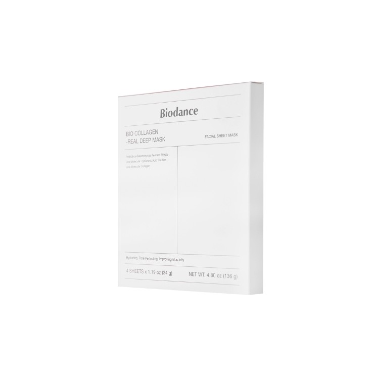 Biodance Bio - Collagen набір зміцнюючих колагенових масок для обличчя 4 шт. / 34 г