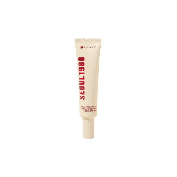 K- SECRET SEOUL 1988 Eye Cream : Retinal Liposome 4% + Fermented Bean Firming Eye Cream with Retinal 30 ml