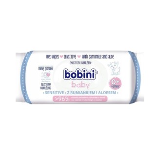 Вологі серветки для Sensitive шкіри немовлят та дітей, які ніжно очищують, заспокоюють подразнення, зволожують та підтримують за