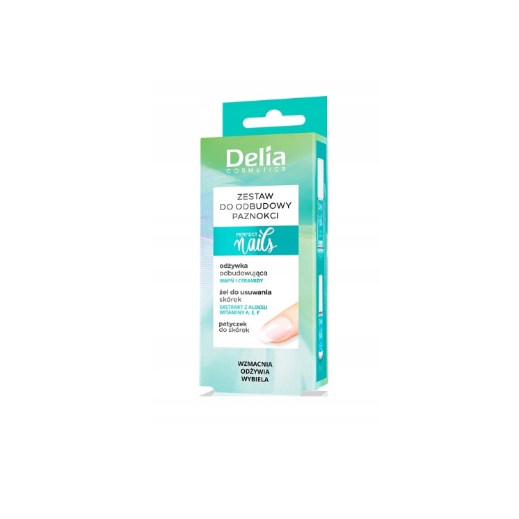 Набір для відновлення нігтів Delia Perfect Nails 3-в-1